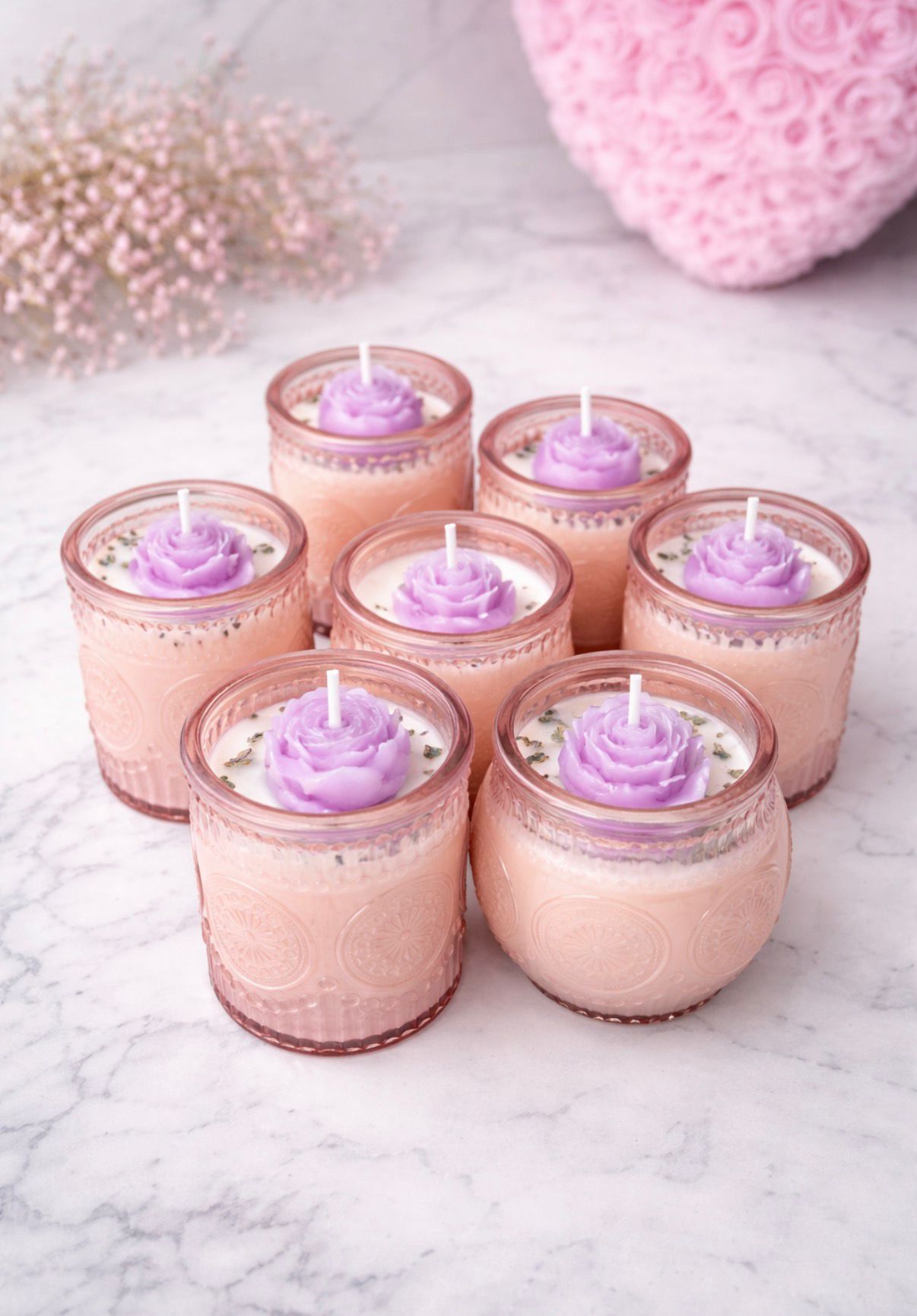 Anti-Stress-Kräuterkerzen