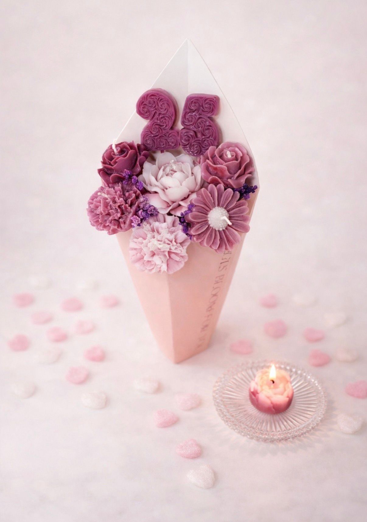 Kleiner Kerzenstrauß