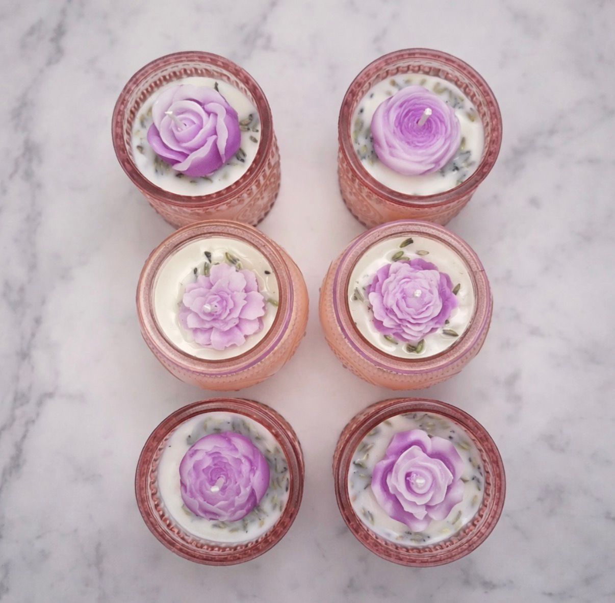 Anti-Stress-Kräuterkerzen