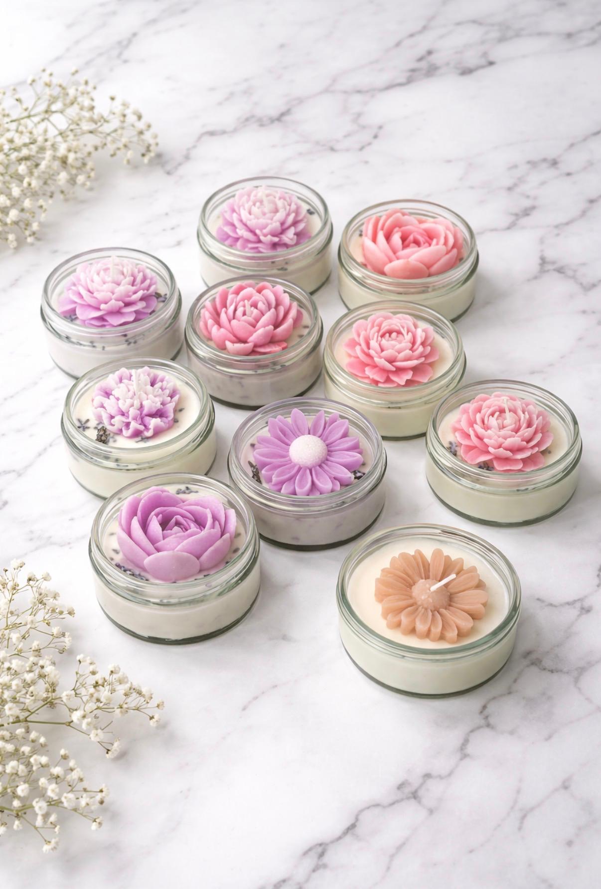 Anti-Stress-Kräuterkerzen