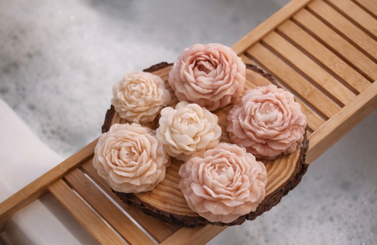 Große einzelne Blumenkerzen